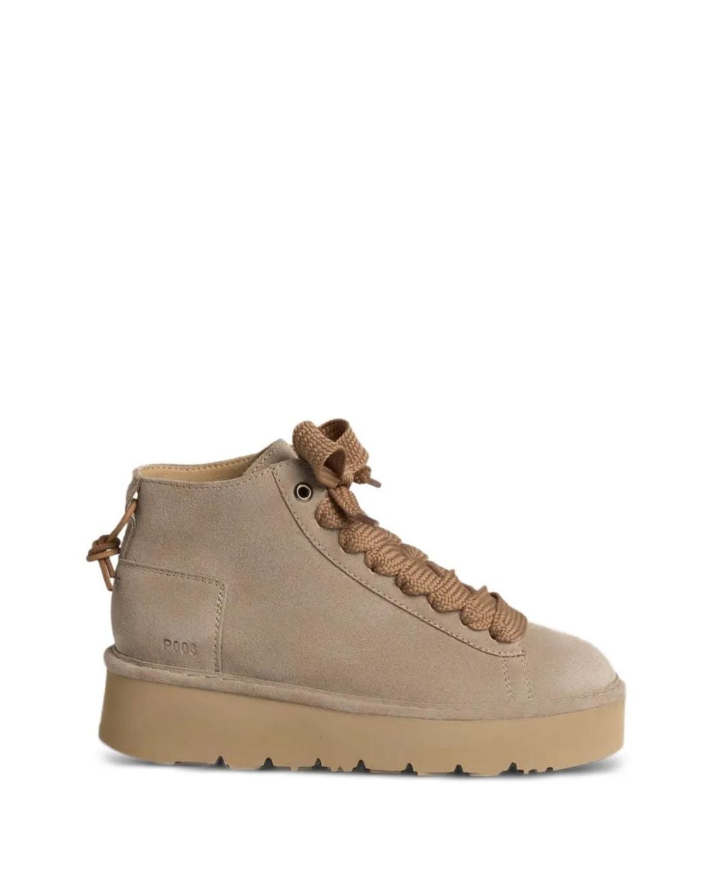 Pànchic Brown P003 Platform Suede Sneakers