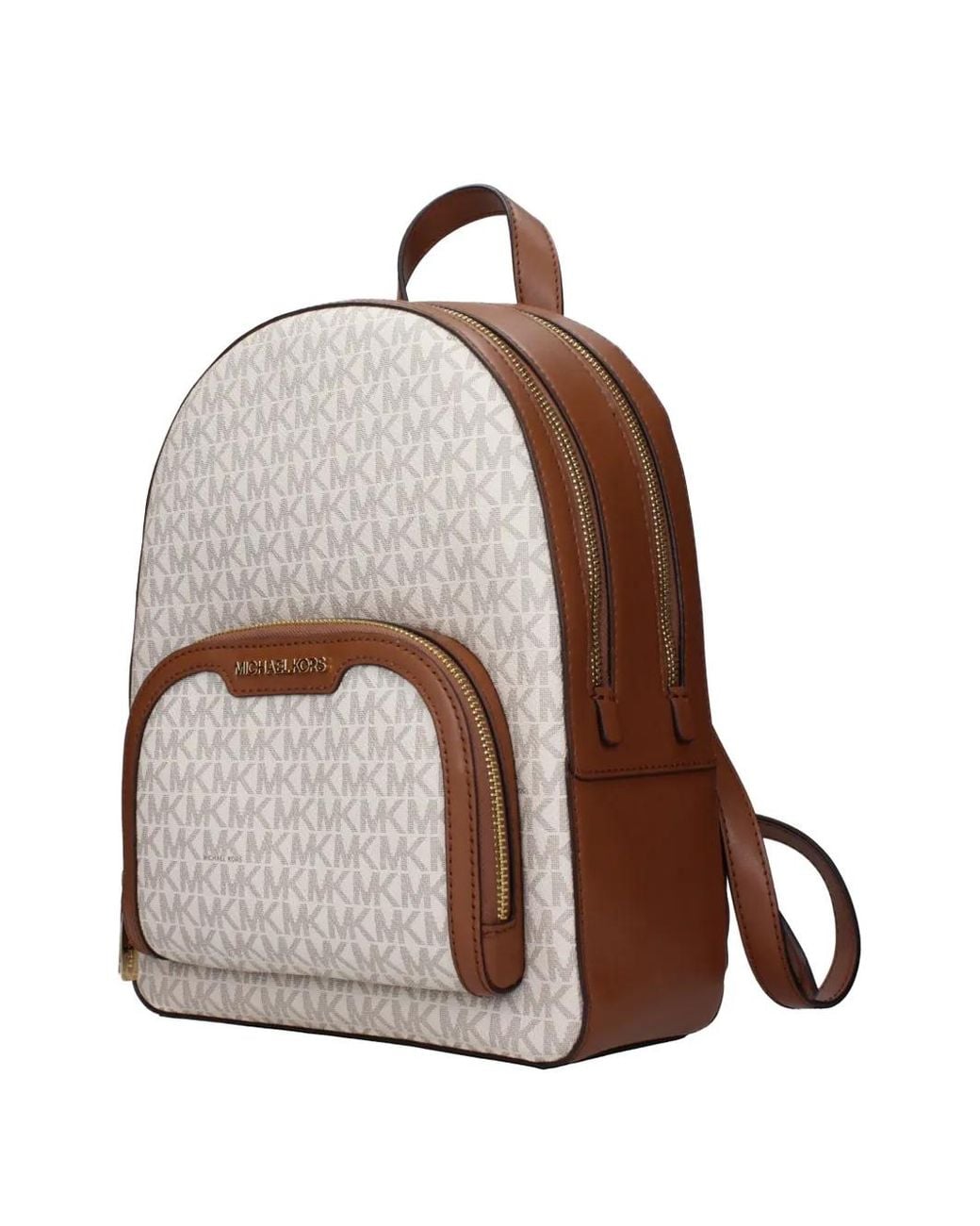 Michael Kors White Medium Jaycee Backpack