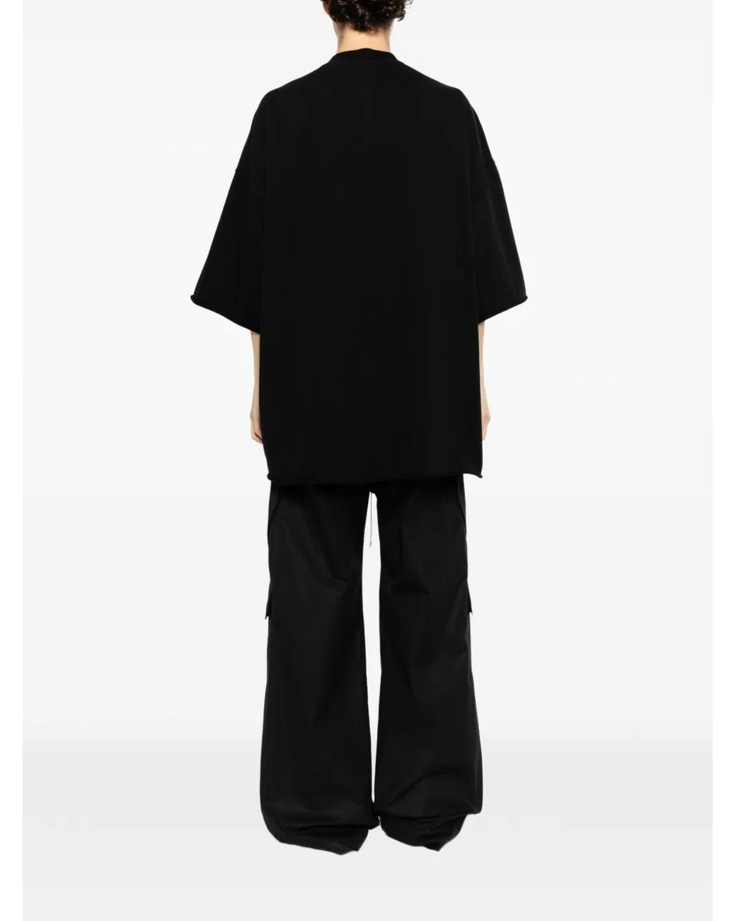 Rick Owens Black Tommy T-Shirt for men