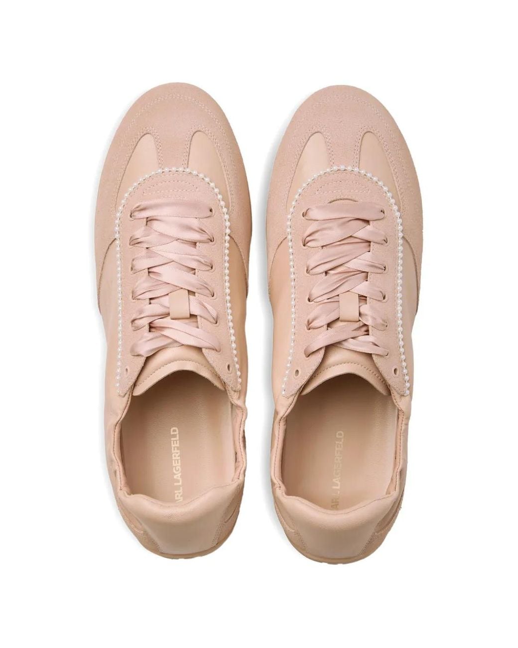 Karl Lagerfeld Pink Altia Low Sneakers