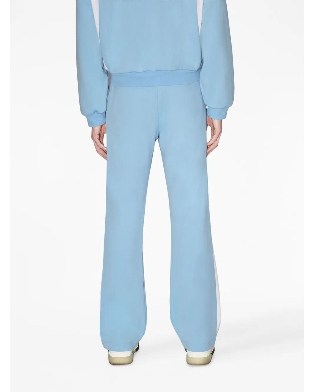 Amiri Blue Stripe-Detail Track Pants for men