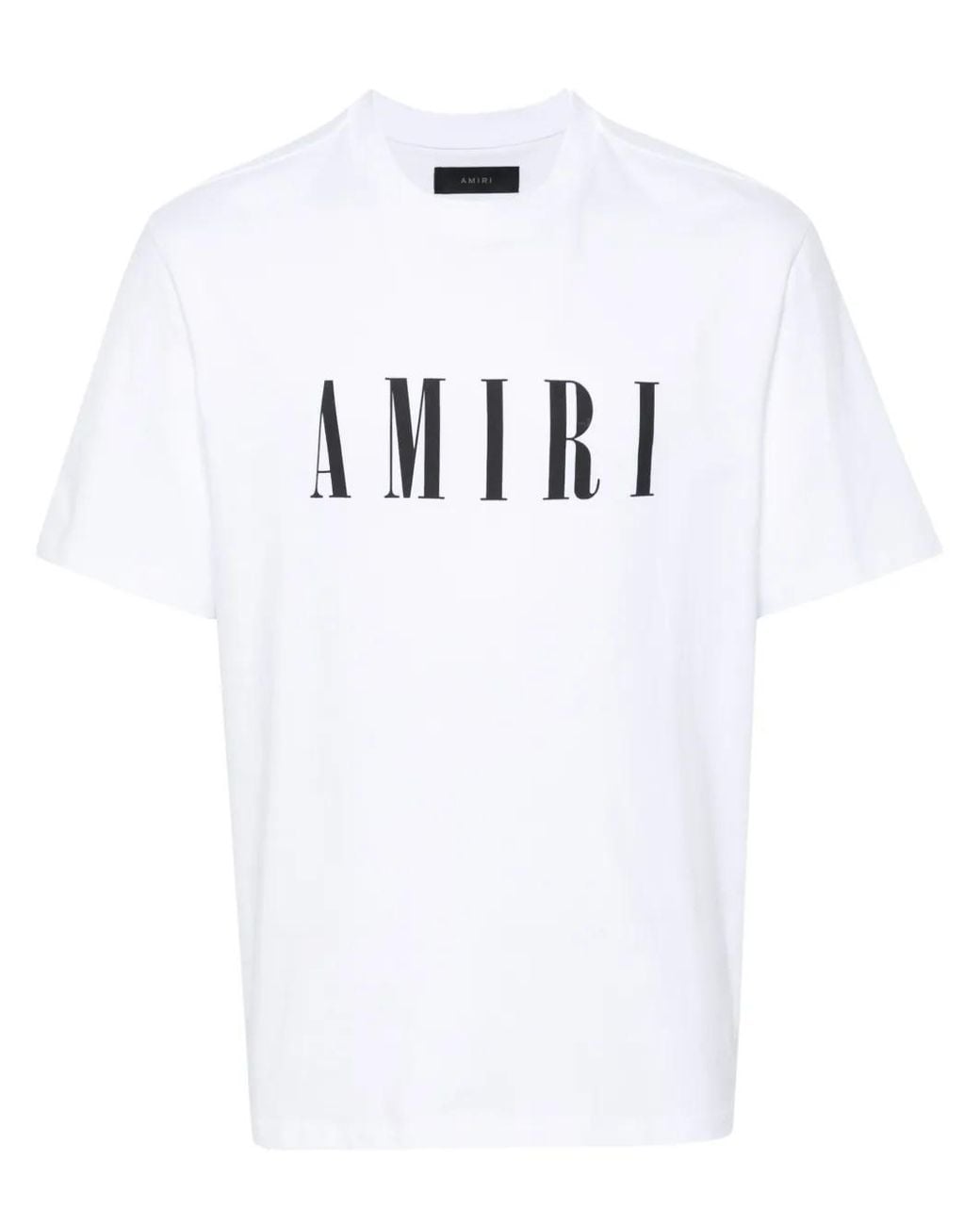 Amiri White T-Shirt With Logo for men