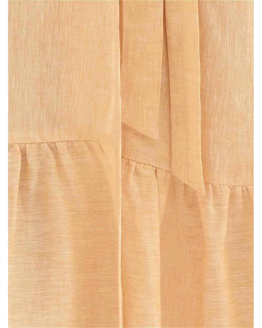 Eres White Audacieuse Tie Dress