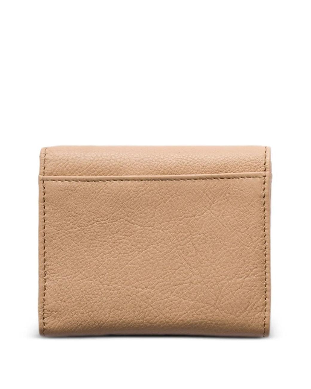 Prada Natural Small Leather Wallet