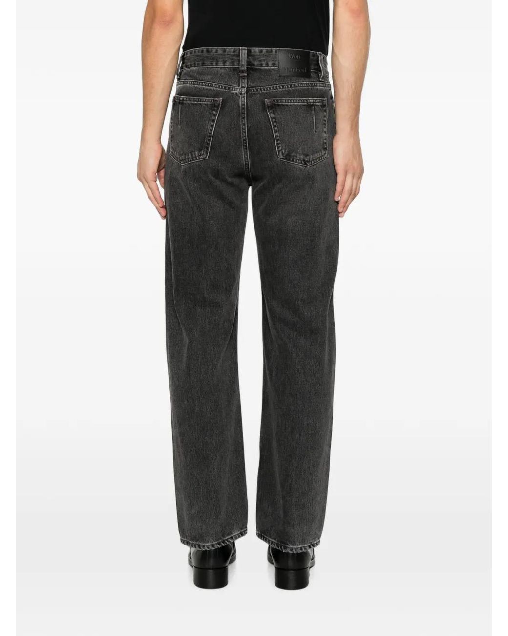 Won Hundred Gray Steve Belt-Loop Jeans