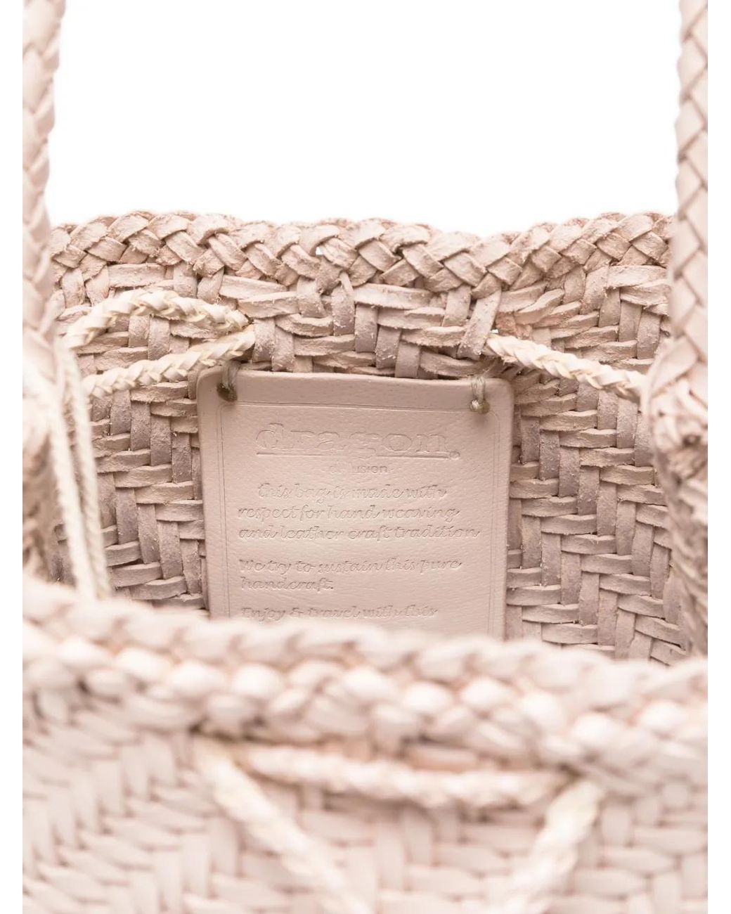 Borsa A Secchiello di Dragon Diffusion in White