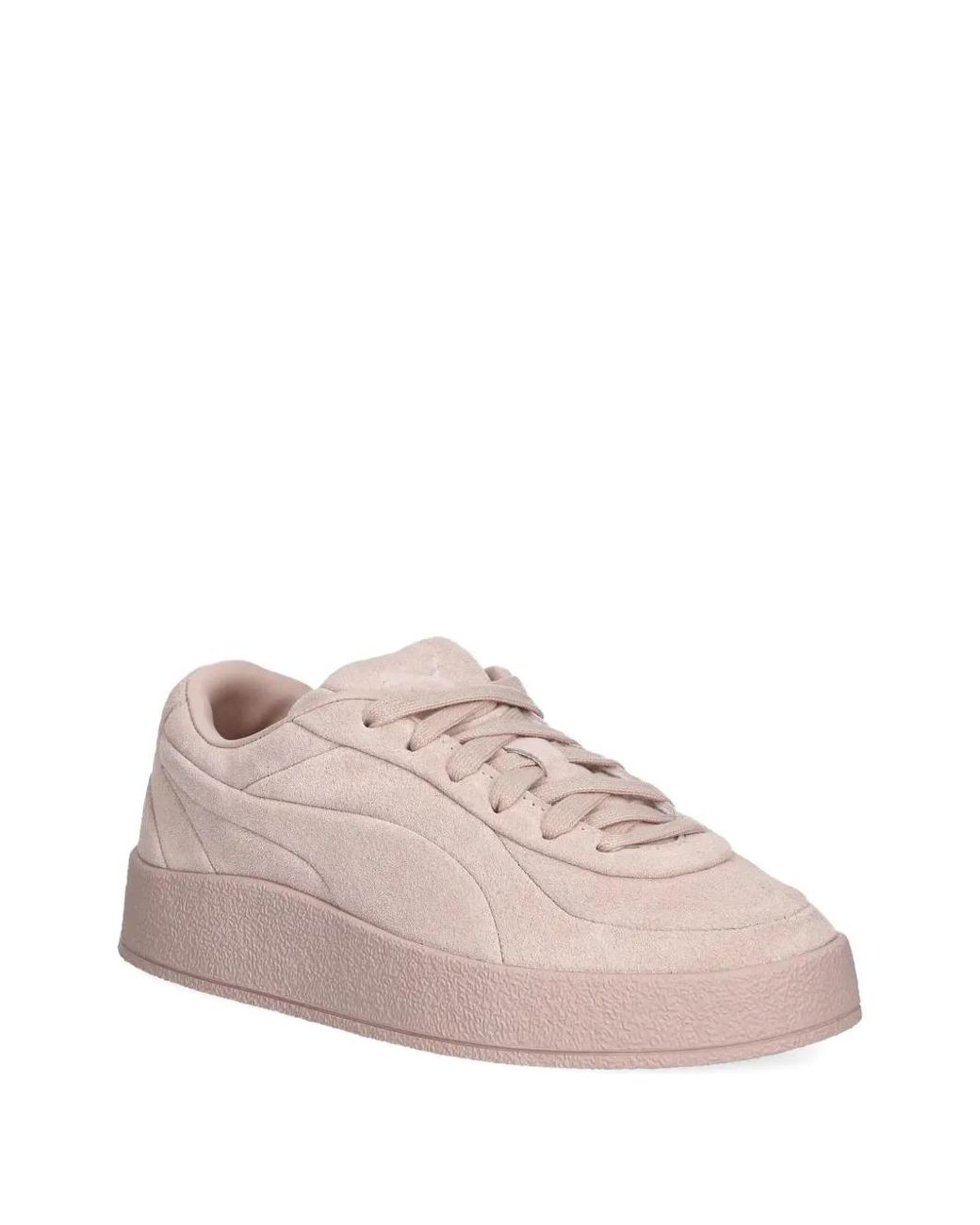 PUMA Pink Ca Luxe Elevated Platform Sneakers