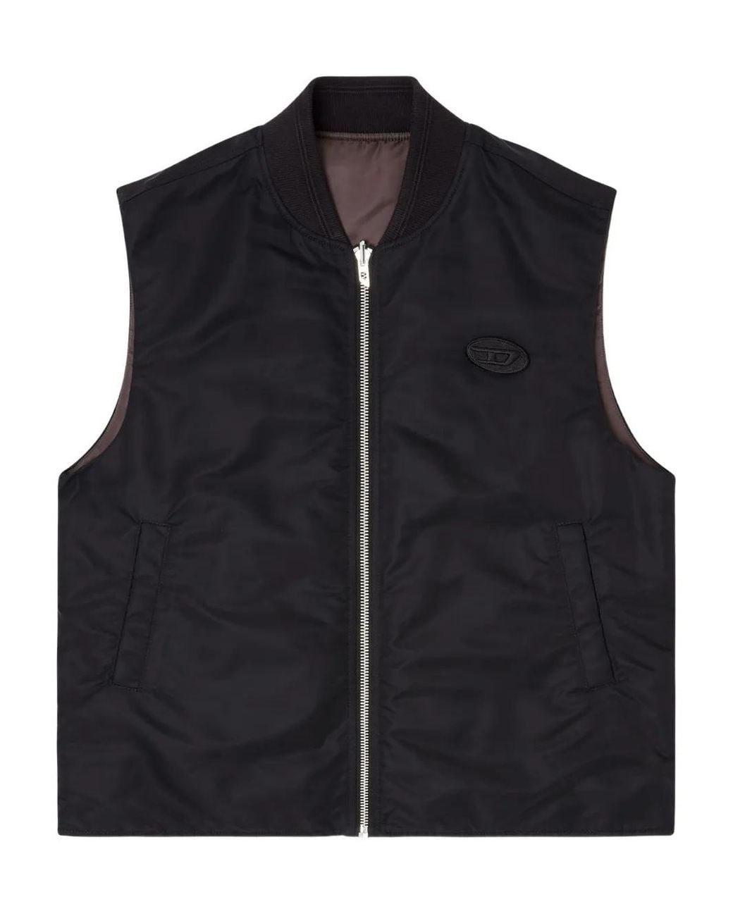 DIESEL Black Jackets Pa+Ribpc Pl Ea for men