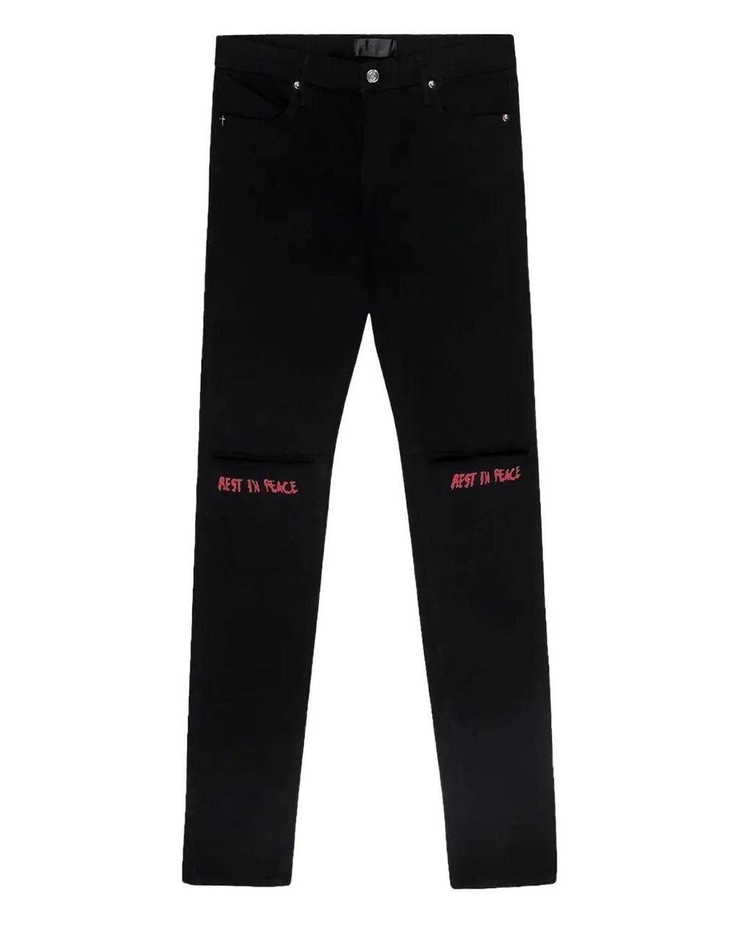 RTA Black Bryant Jeans for men
