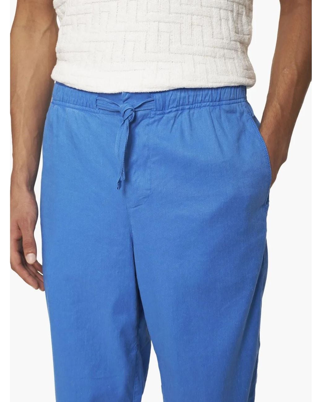 Orlebar Brown Blue Alex Trousers for men