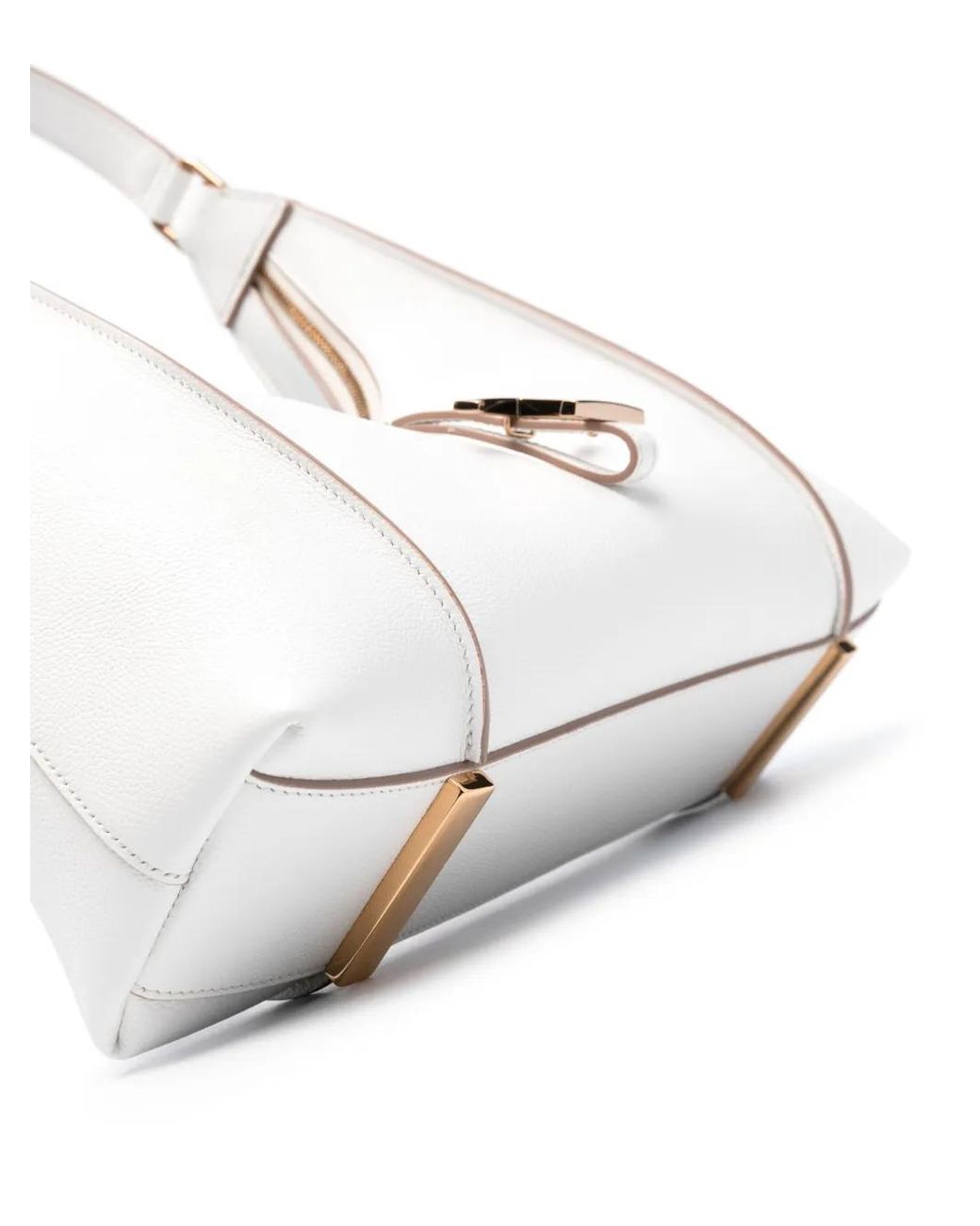 Tod's White Small T Timeless Shoulder Bag