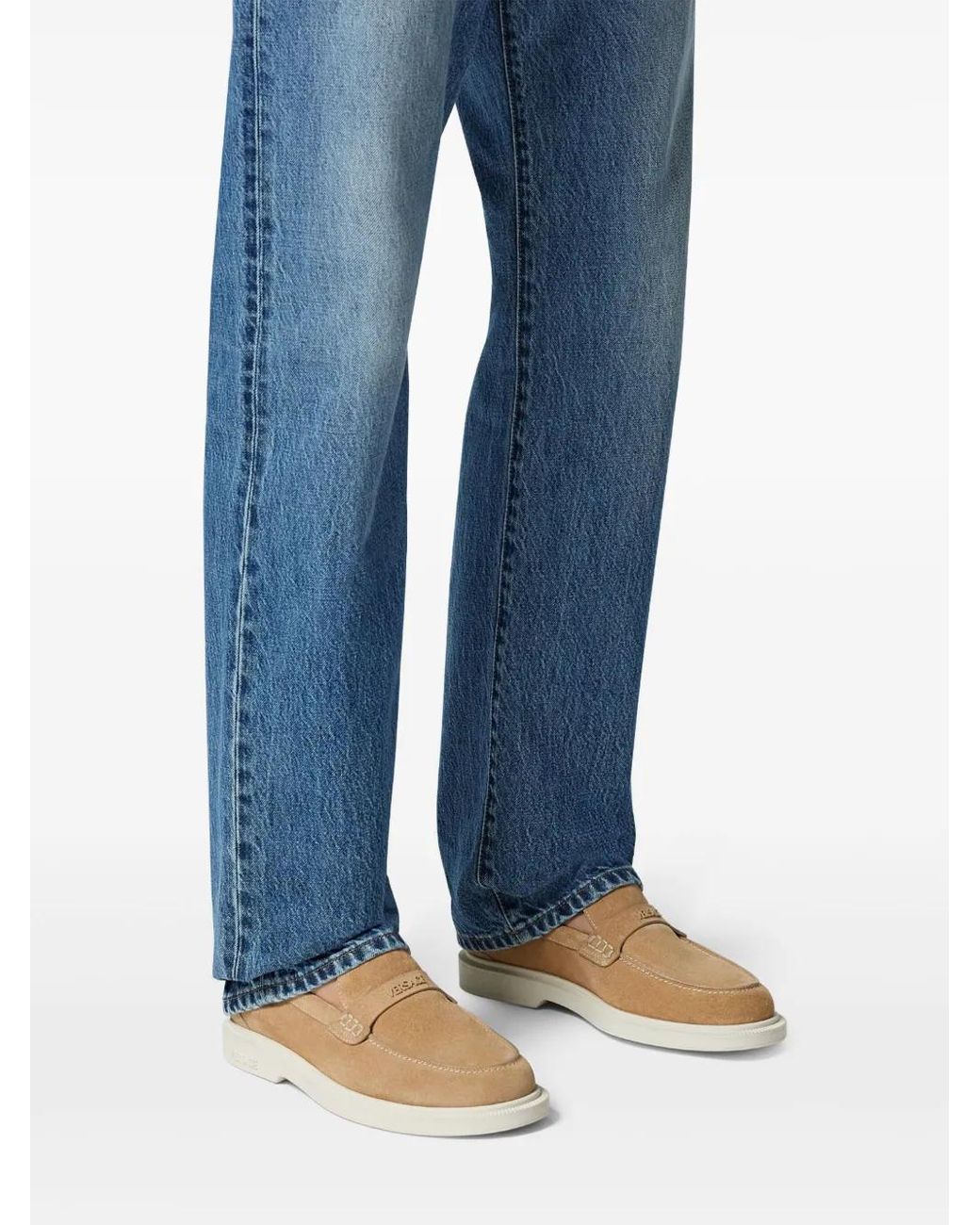 Versace Natural Giuliano Loafers for men