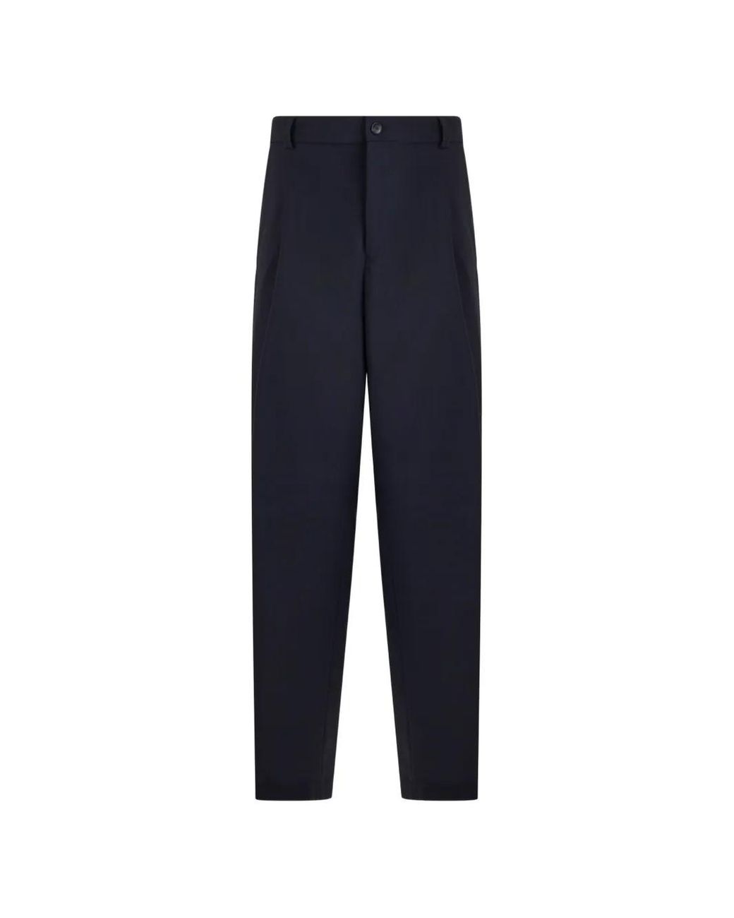 Boss Blue Relaxed-Fit Trousers for men