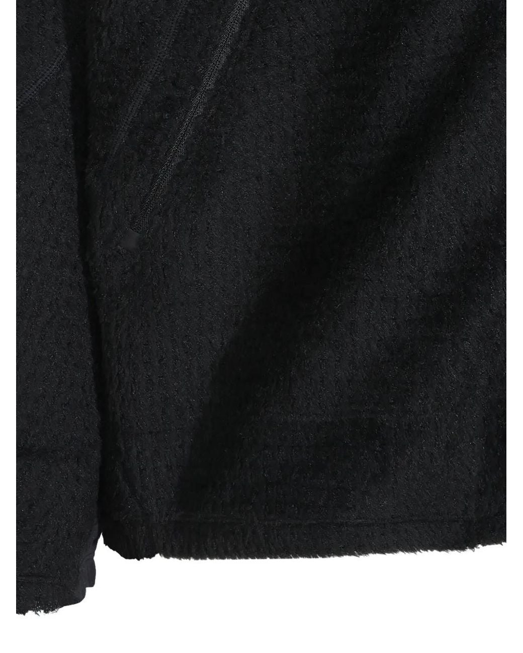 Goldwin Black Kel Mid Fleece Zip-Up Jacket for men