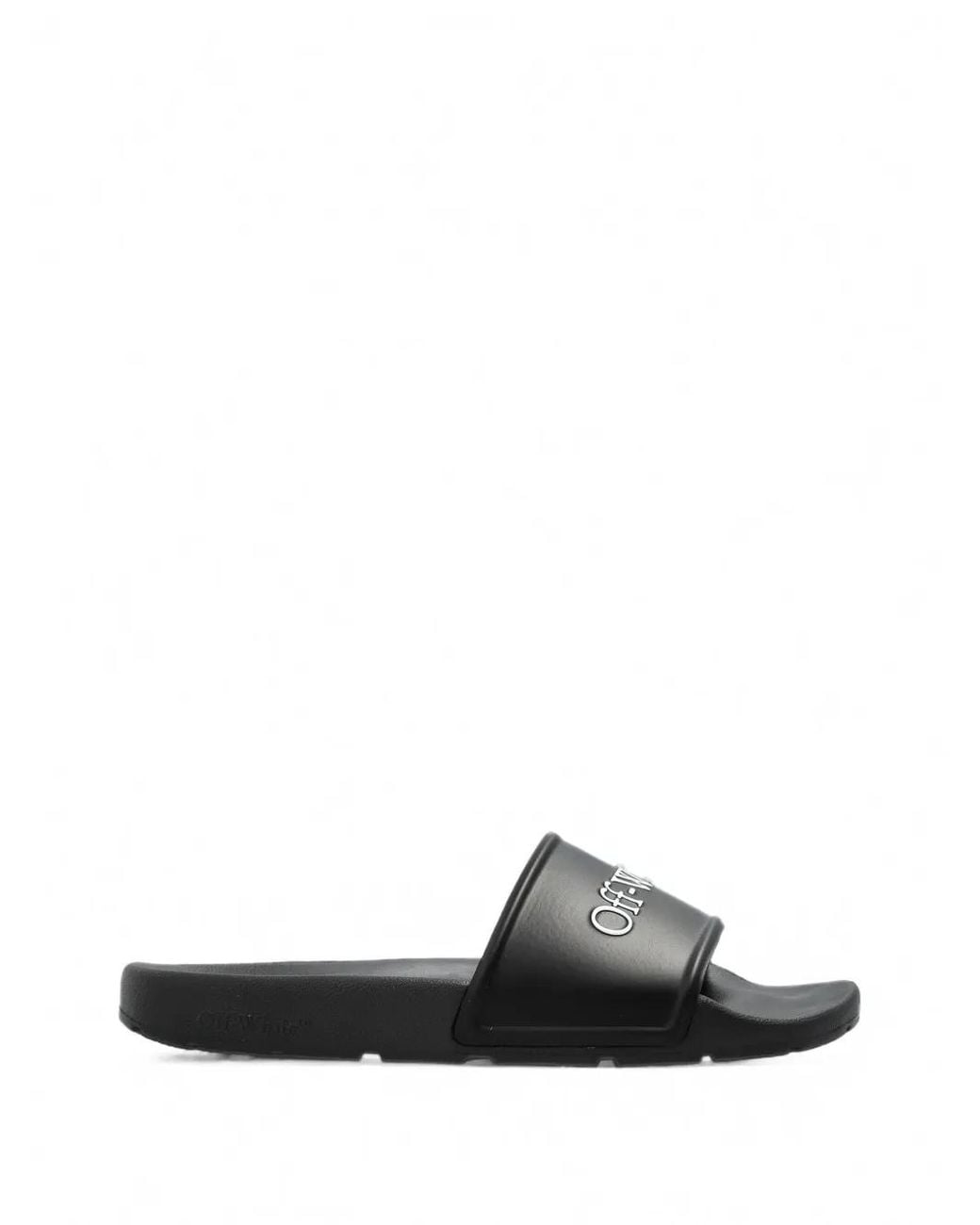 Off-White c/o Virgil Abloh White Bookish Slides for men