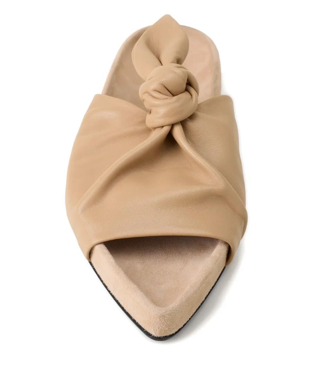 Lanvin Natural Knotted Sandals