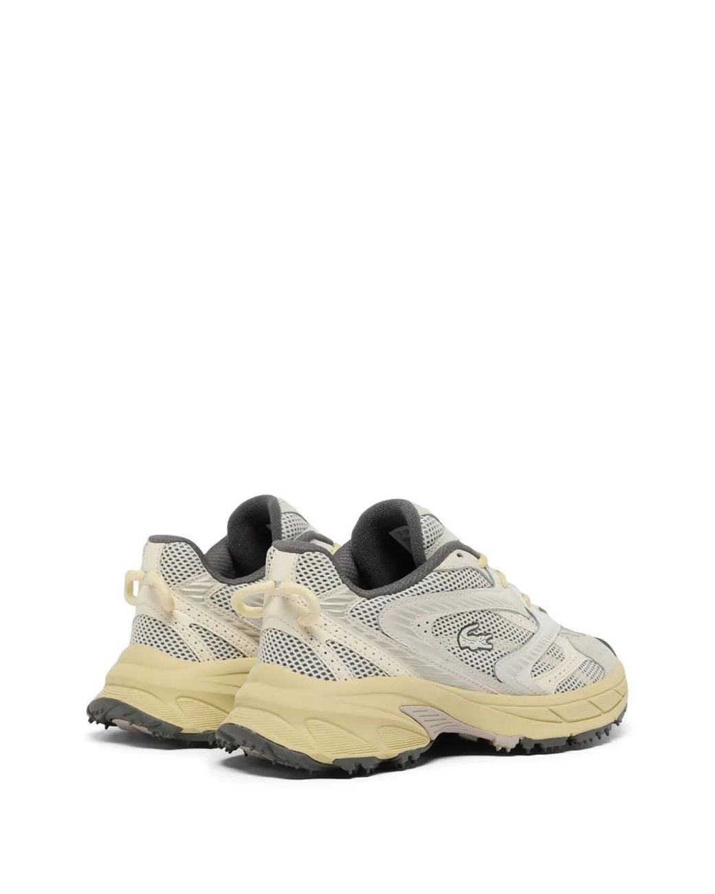 Lacoste White L003 Neo Shot Panelled Sneakers