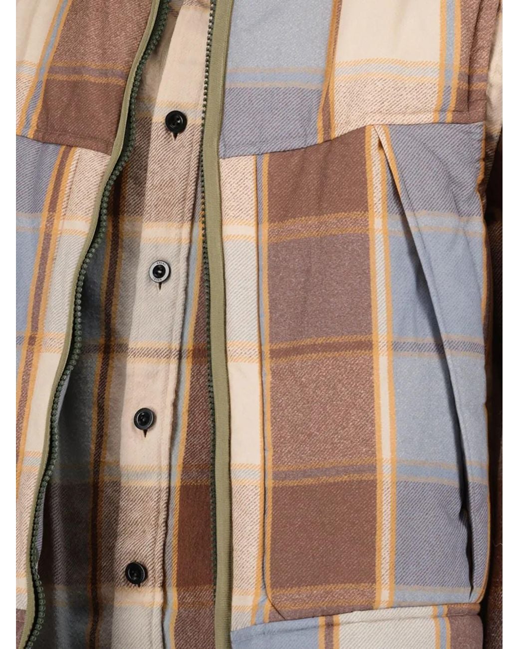 Sacai Brown Checked Jacket for men
