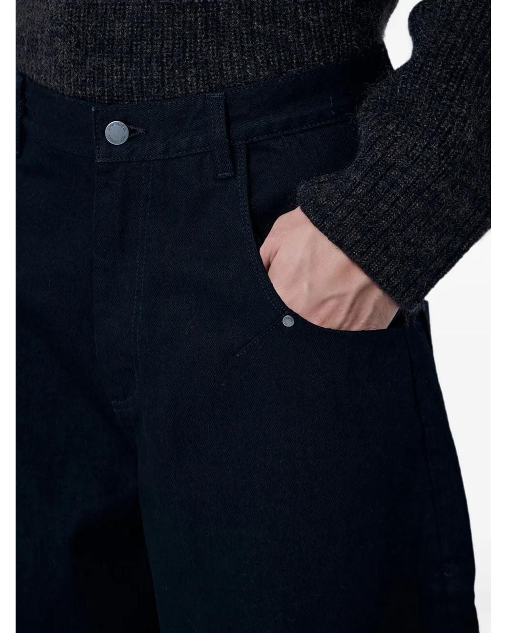 Entire studios Blue Wide-Leg Jeans for men