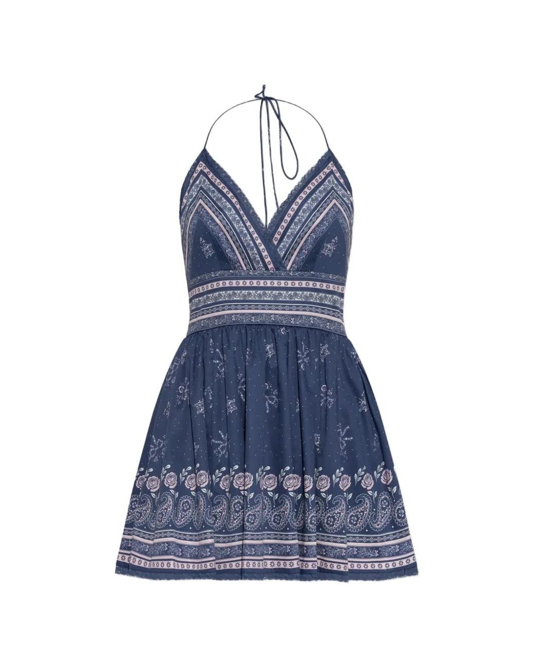 LoveShackFancy Blue 'Arletta' Dress