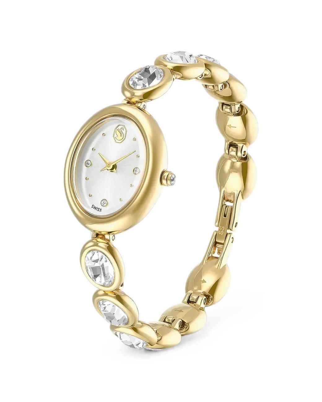 Swarovski Metallic Crystal-Embellished 25Mm Watch