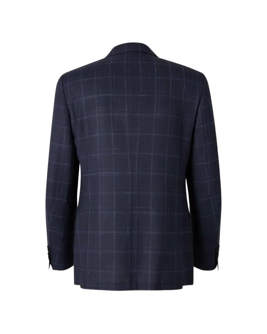 Traje A Cuadros Canali de hombre de color Blue