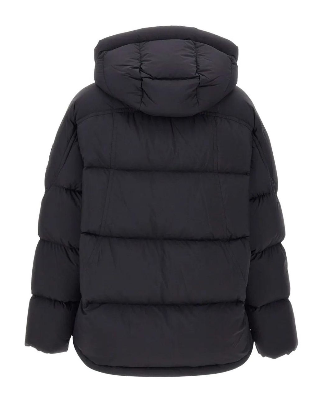 Moose Knuckles Black Removable-Hood Puffer Jacket