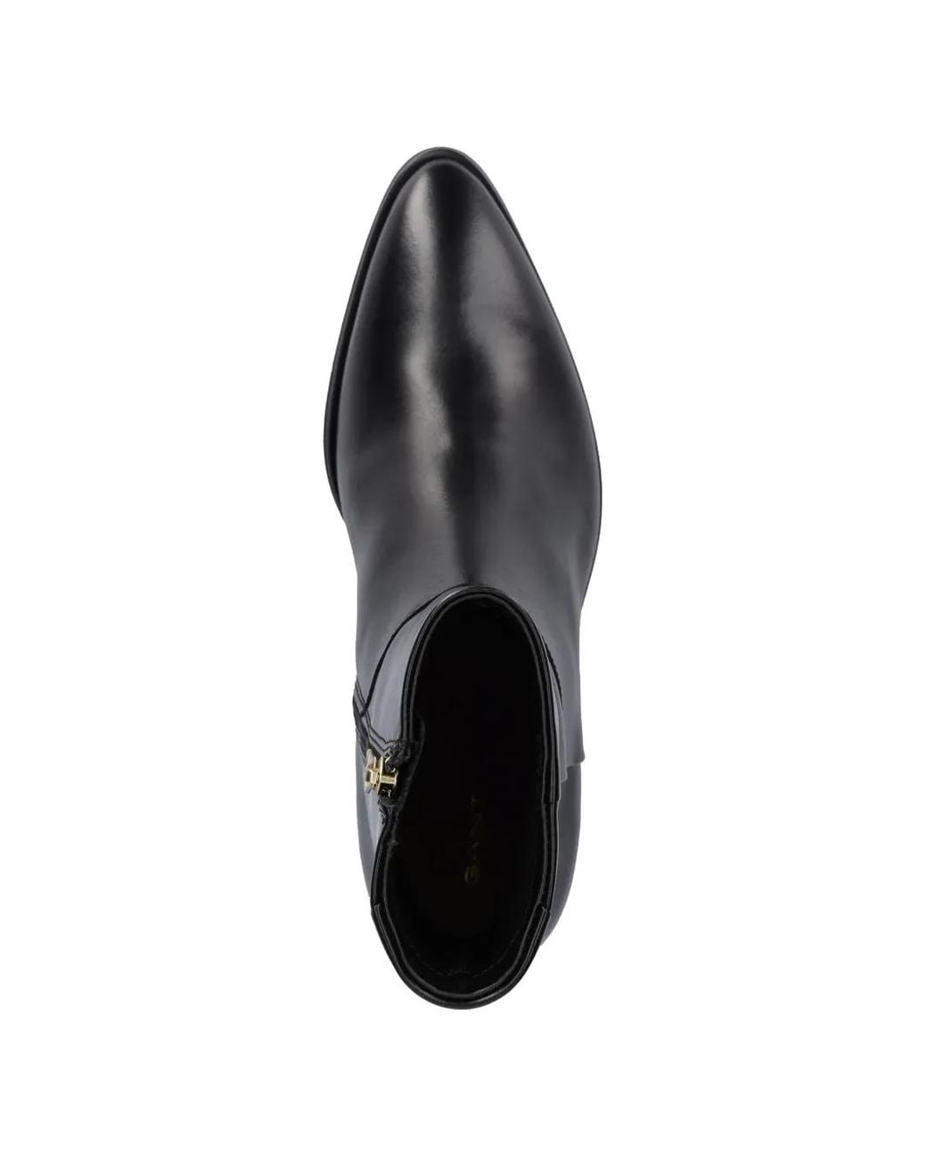 Gant Black St Broomly Pointed Zip Boots