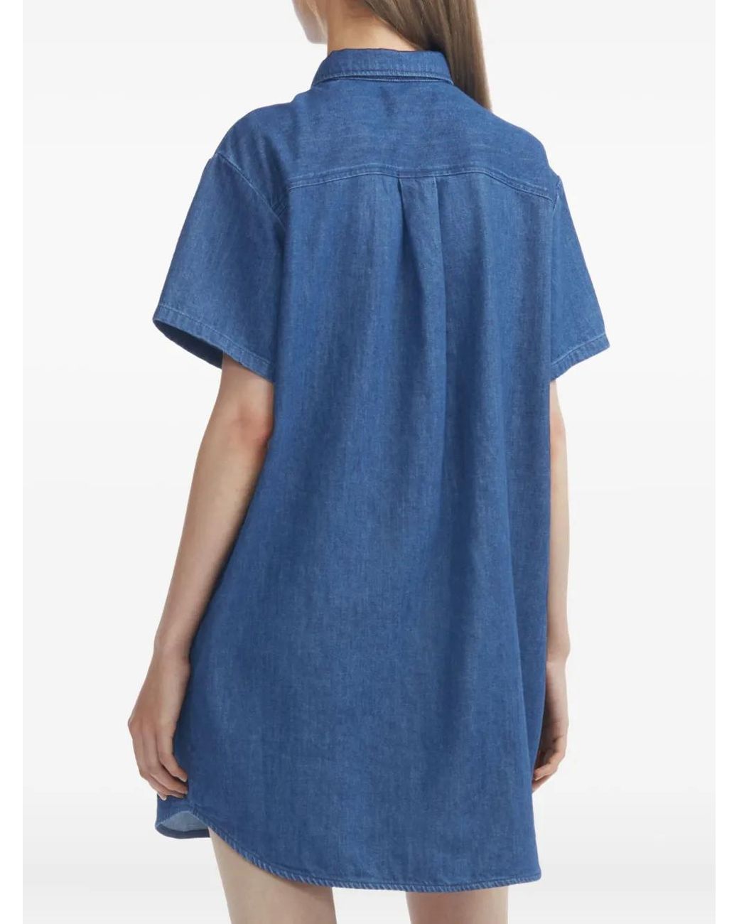 apc t shirt dress Crew Neck Mini Dress