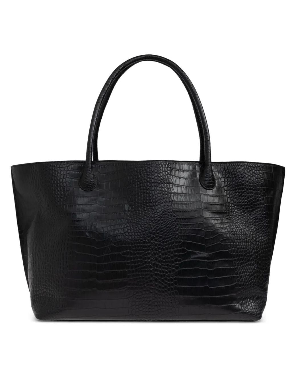 Borsa Tote Eva Weekend di LIE STUDIO in Black