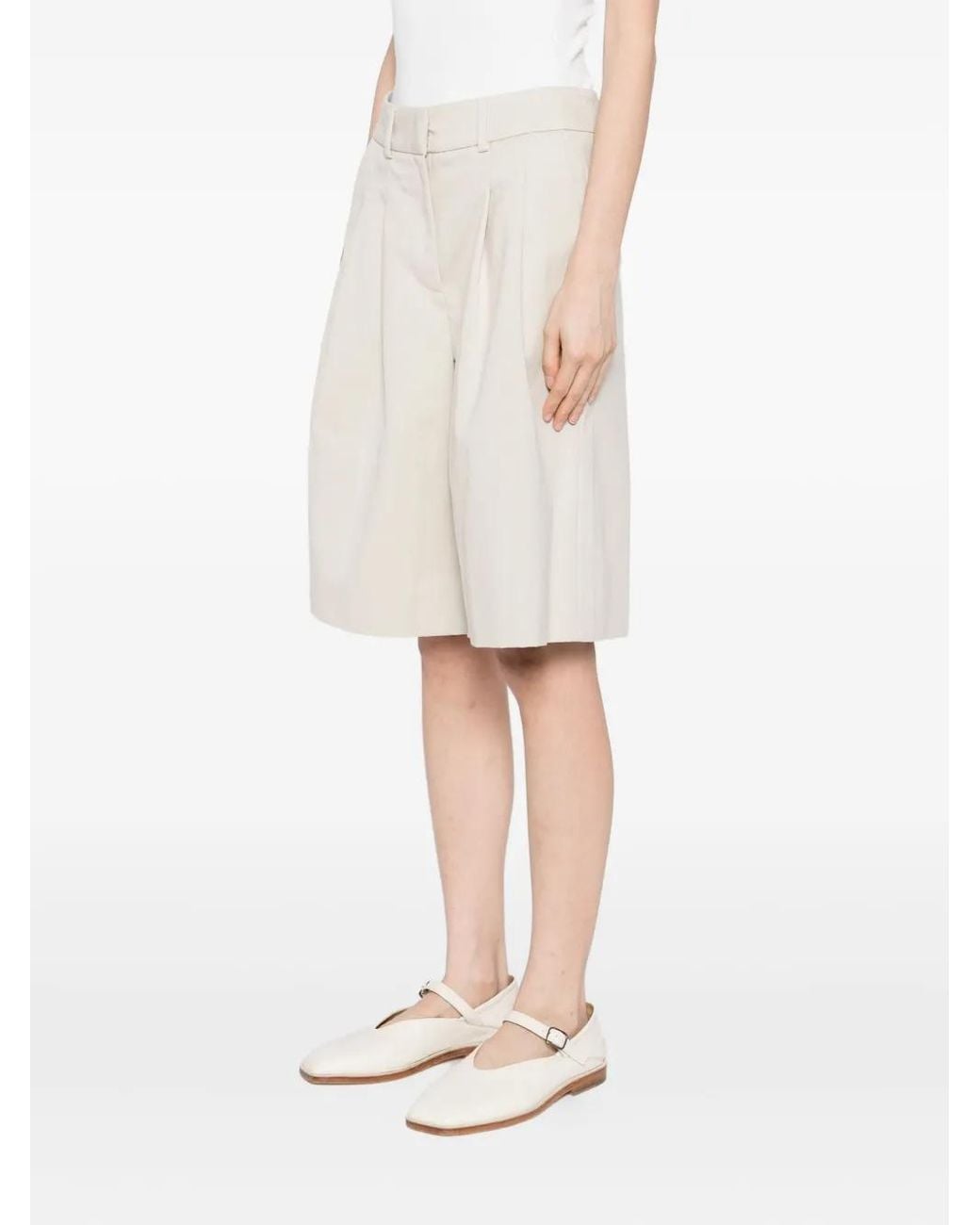 Skall Studio White Jane Shorts