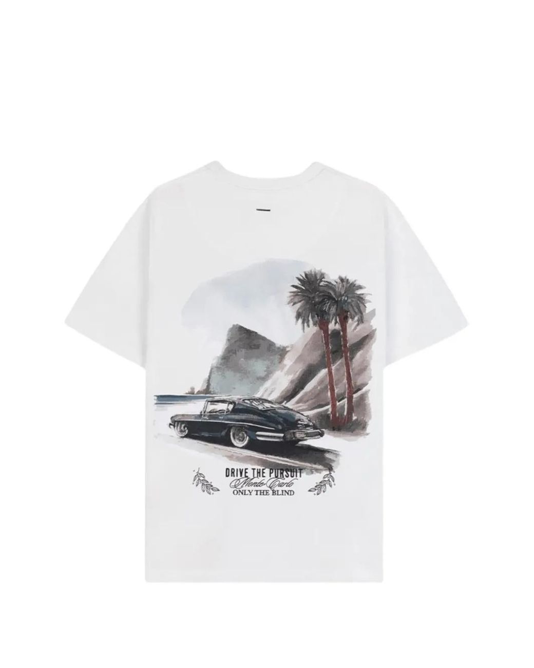 Only the Blind White Coastal Pursuit Graphic T-Shirt for men