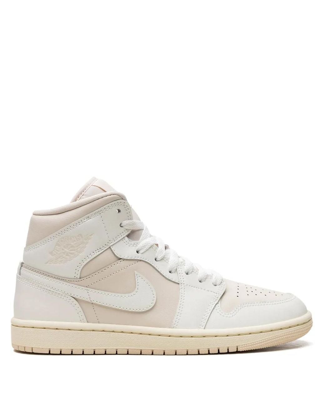 Nike White Air 1 Mid Sneakers