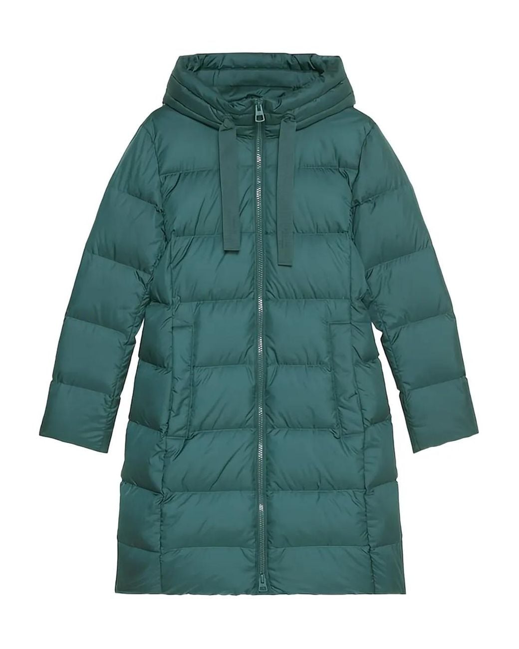 Marc O' Polo Green Padded Hooded Coat