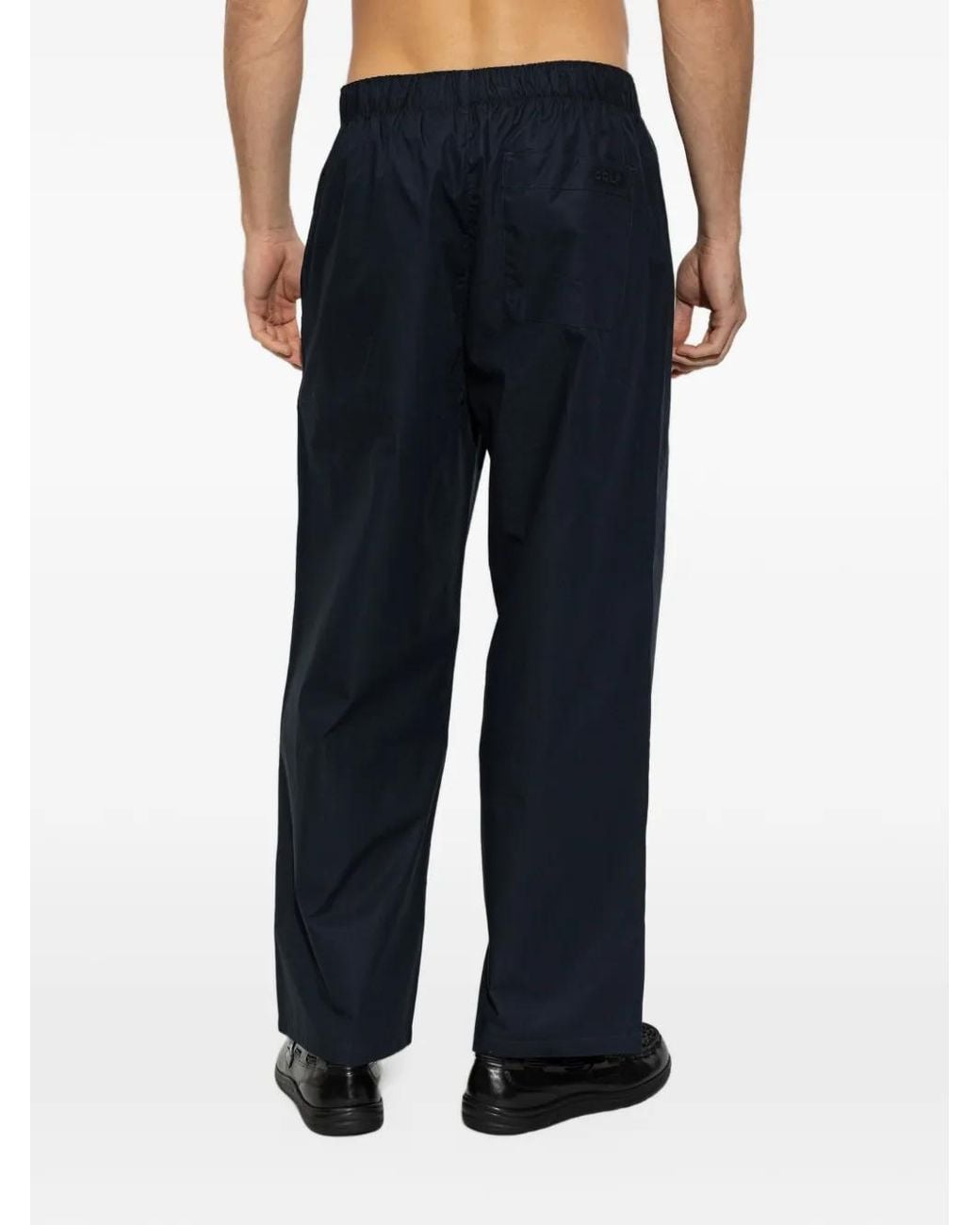 CDLP Blue Elasticated-Waistband Pajamas for men