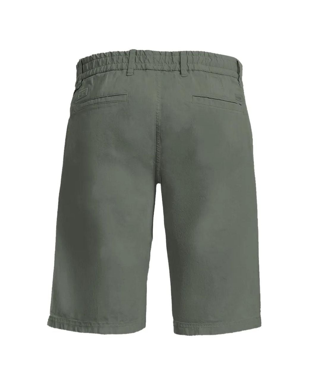 Boss Gray Drawstring Bermuda Shorts for men