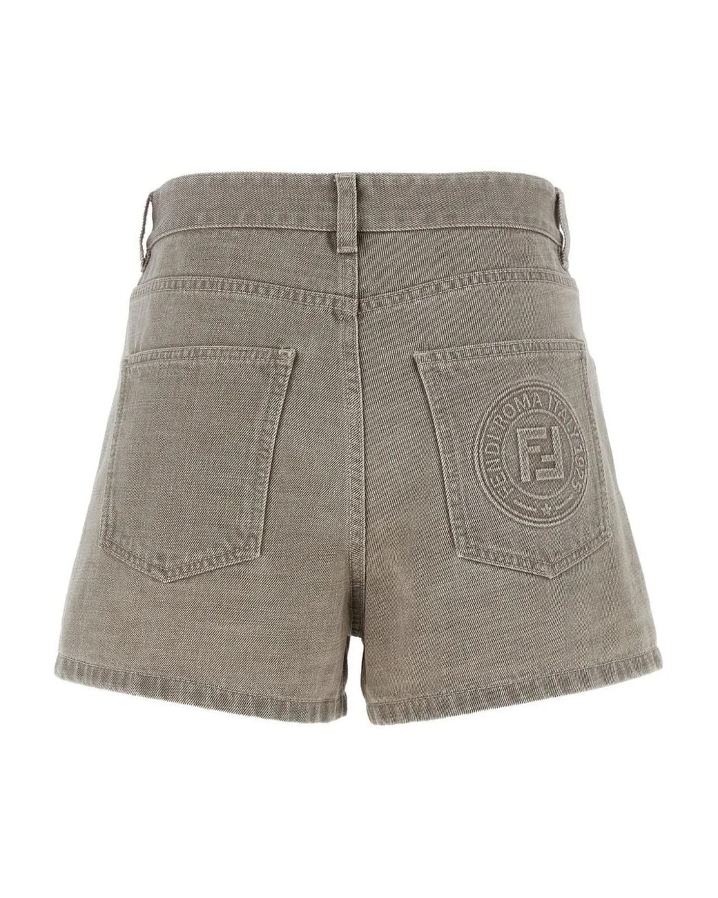 Fendi Gray Shorts