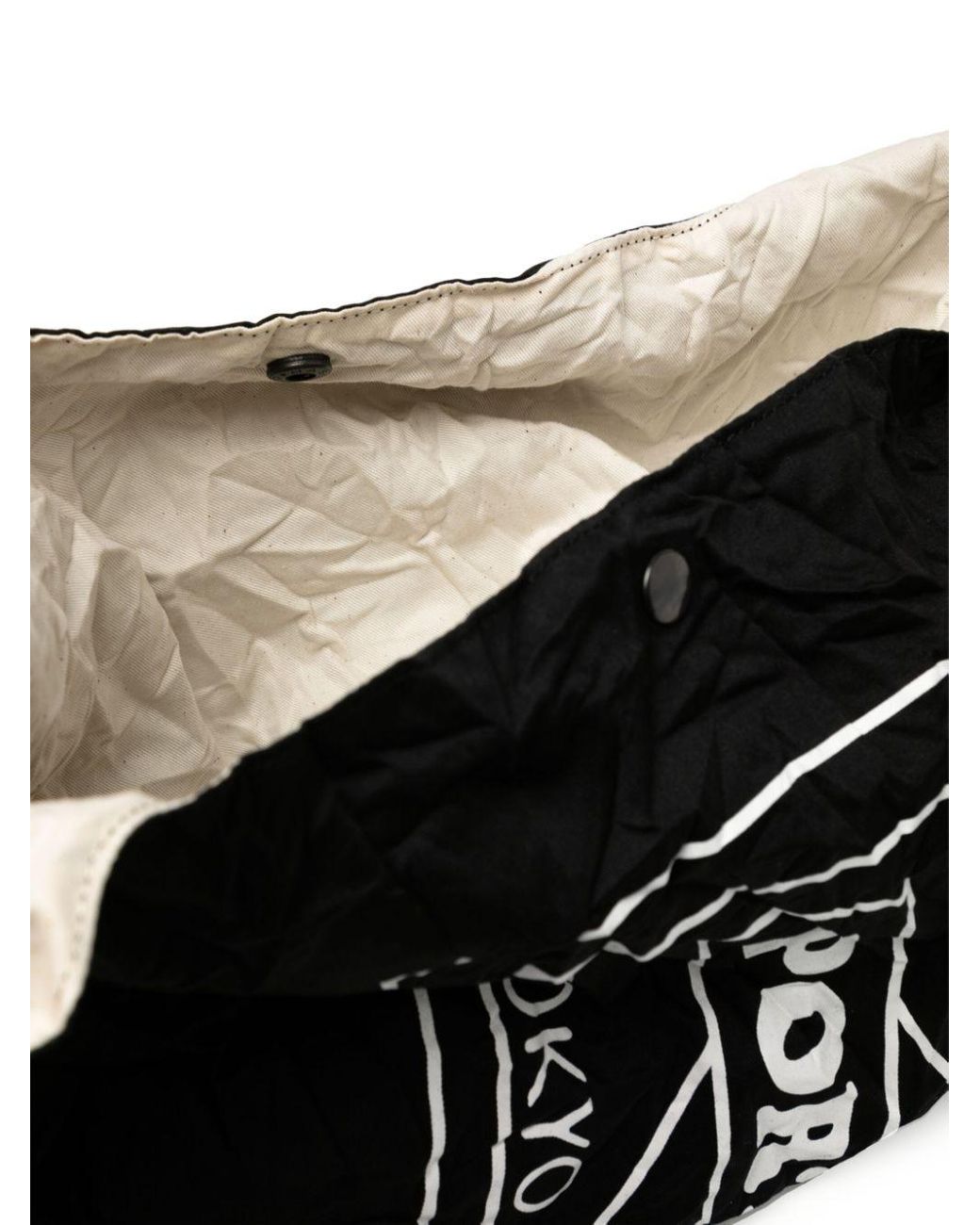 Porter-Yoshida and Co X Digawel Shopping Bag in Black for