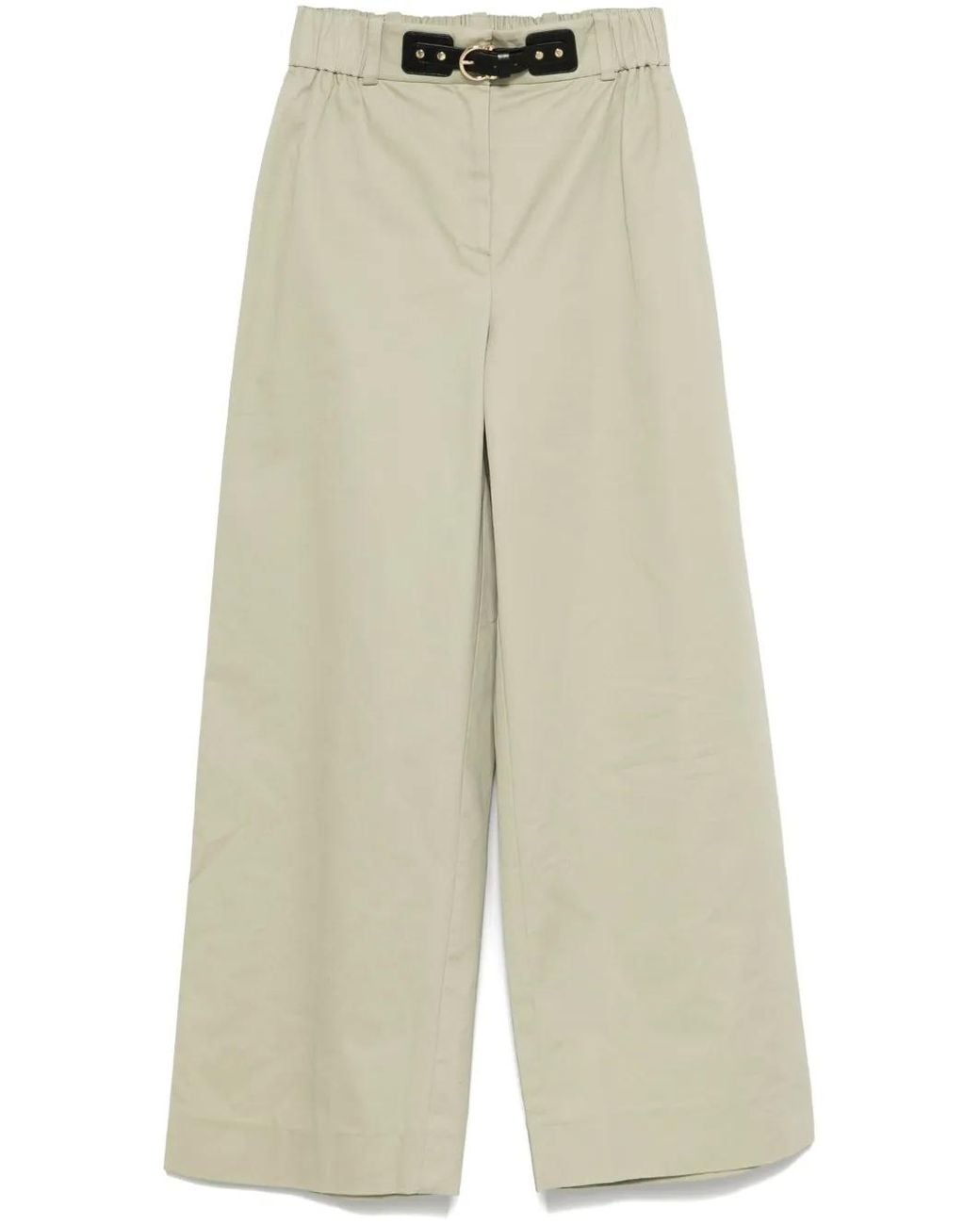 Maje White Cargo Trousers