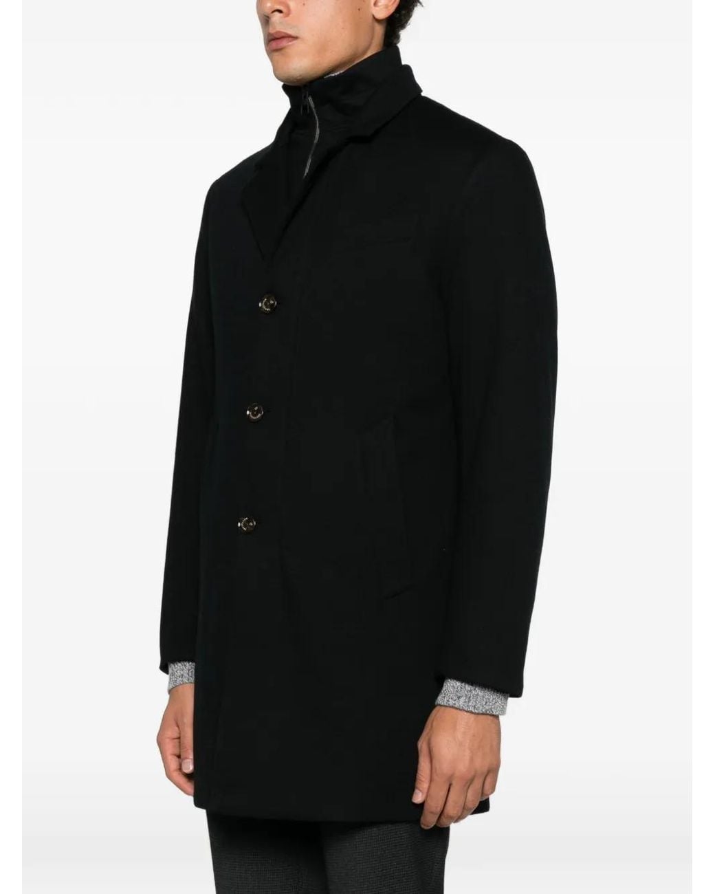 Montecore Button-Up Jas in het Black voor heren
