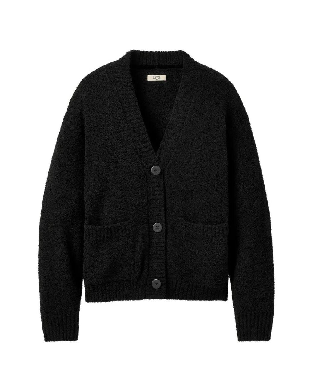 Ugg Black Adalynne Button-Up Cardigan
