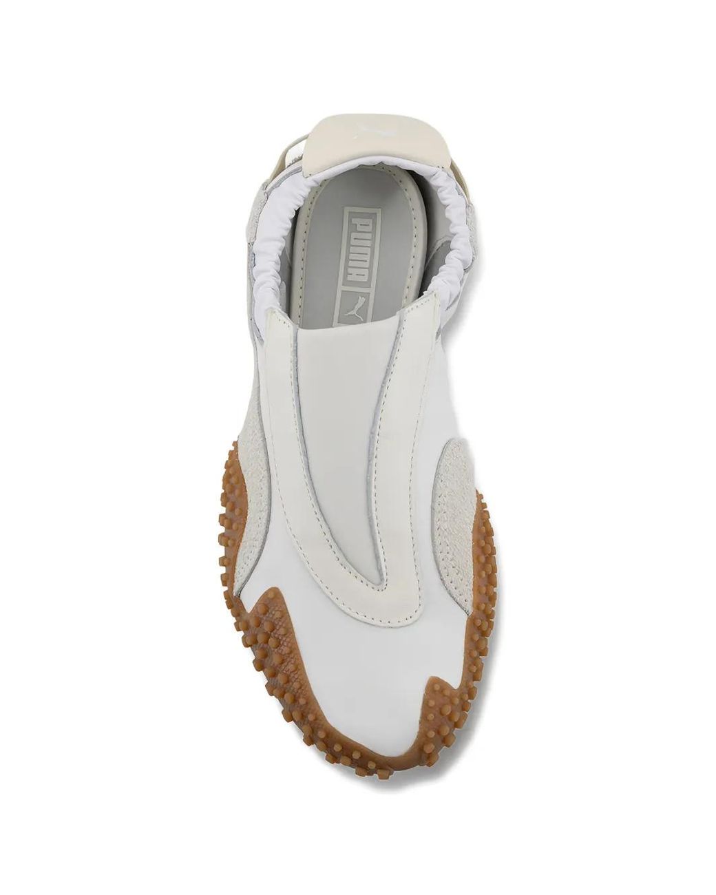 PUMA White Sneakers Calf Leather