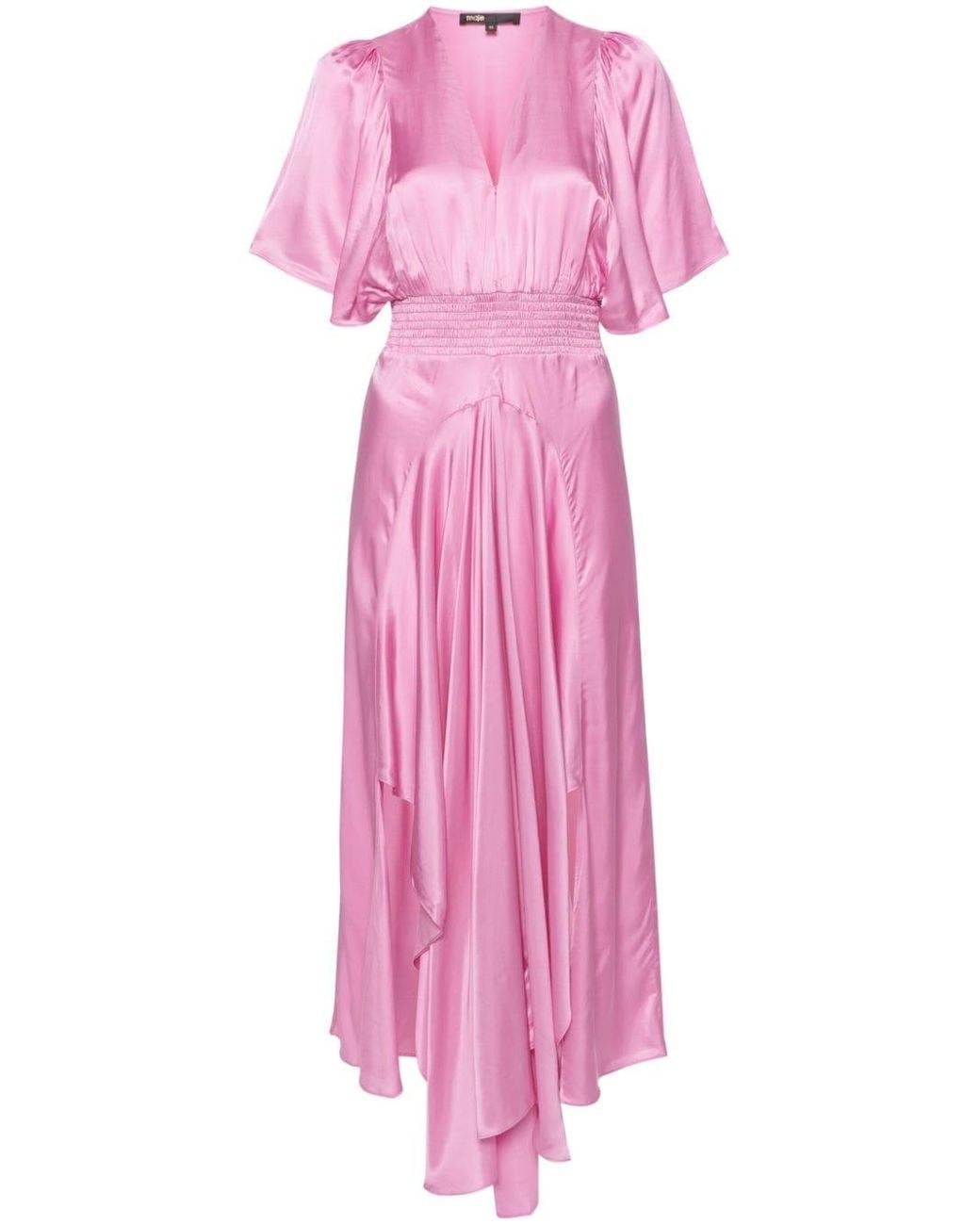 Maje Pink Dress Maje Pink Knit Dress Pink Maje Knit Dress Maje Dress,  Women's