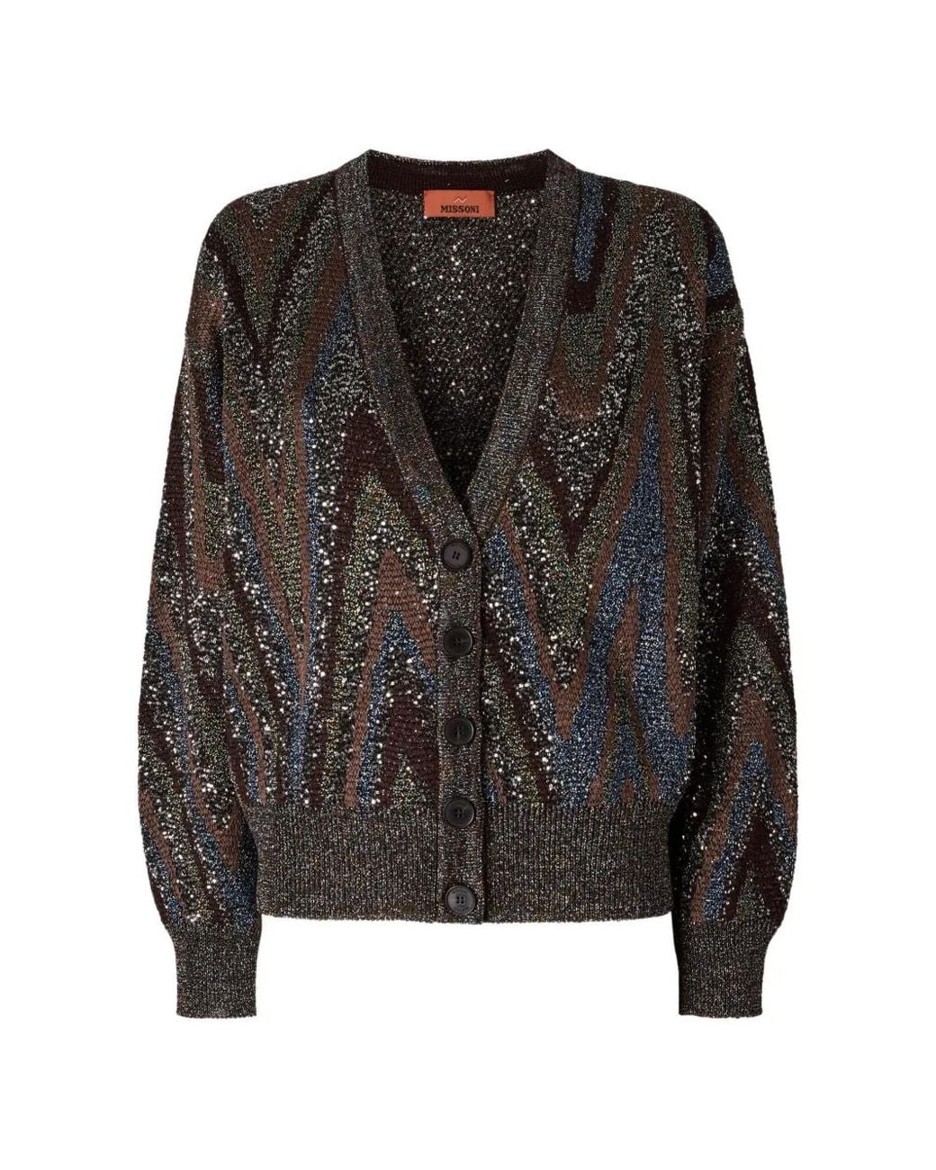 Missoni Black V-Necked Cardigan