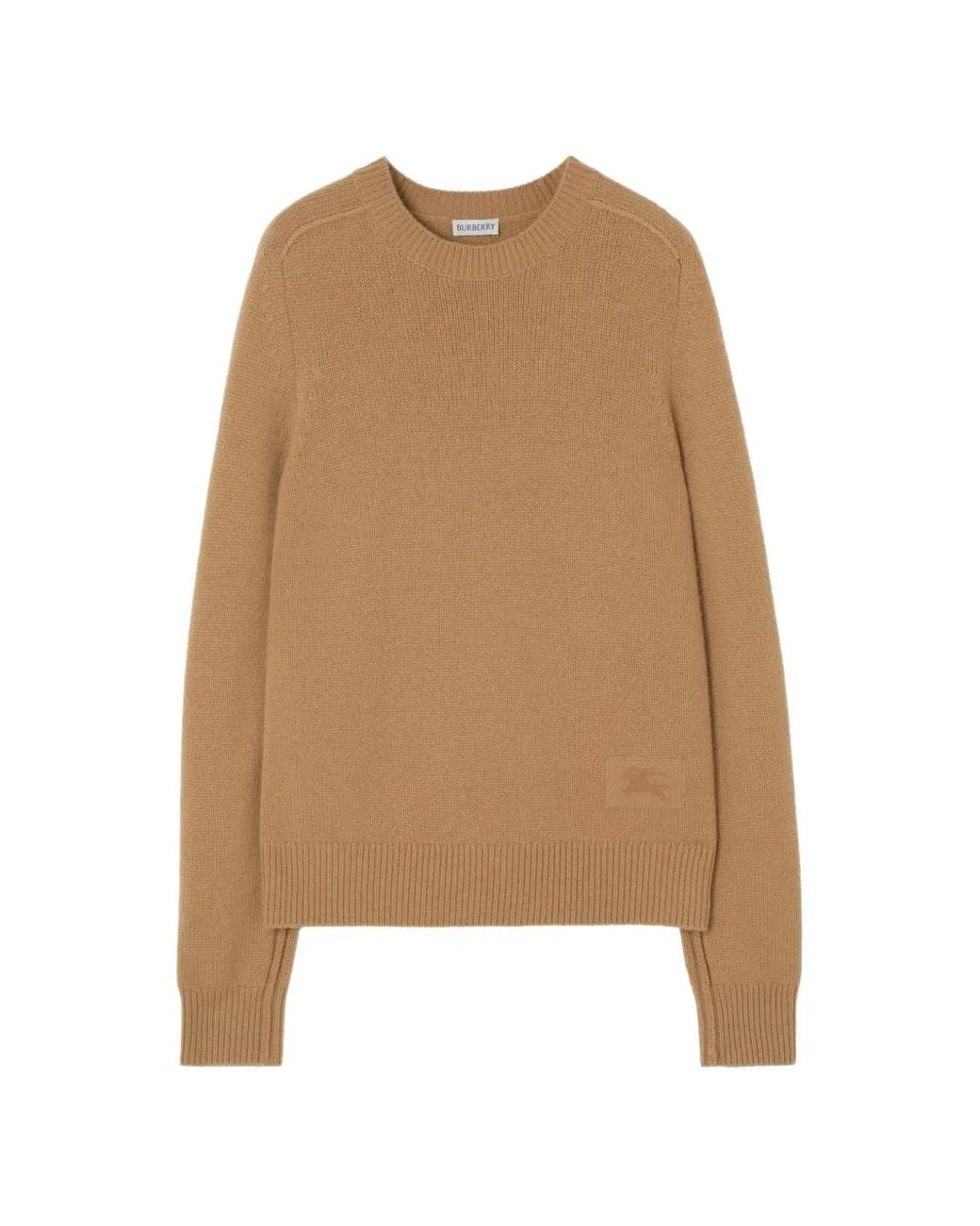 Burberry Natural Constance Logo-Patch Sweater