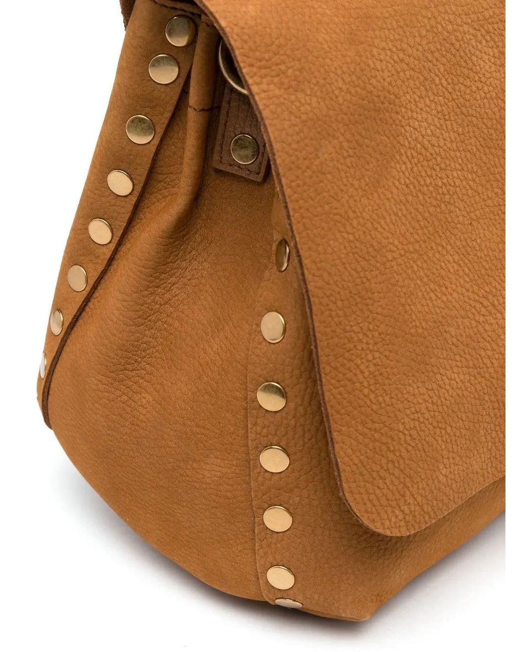 Zanellato Brown Twist-Lock Calf Leather Tote Bag