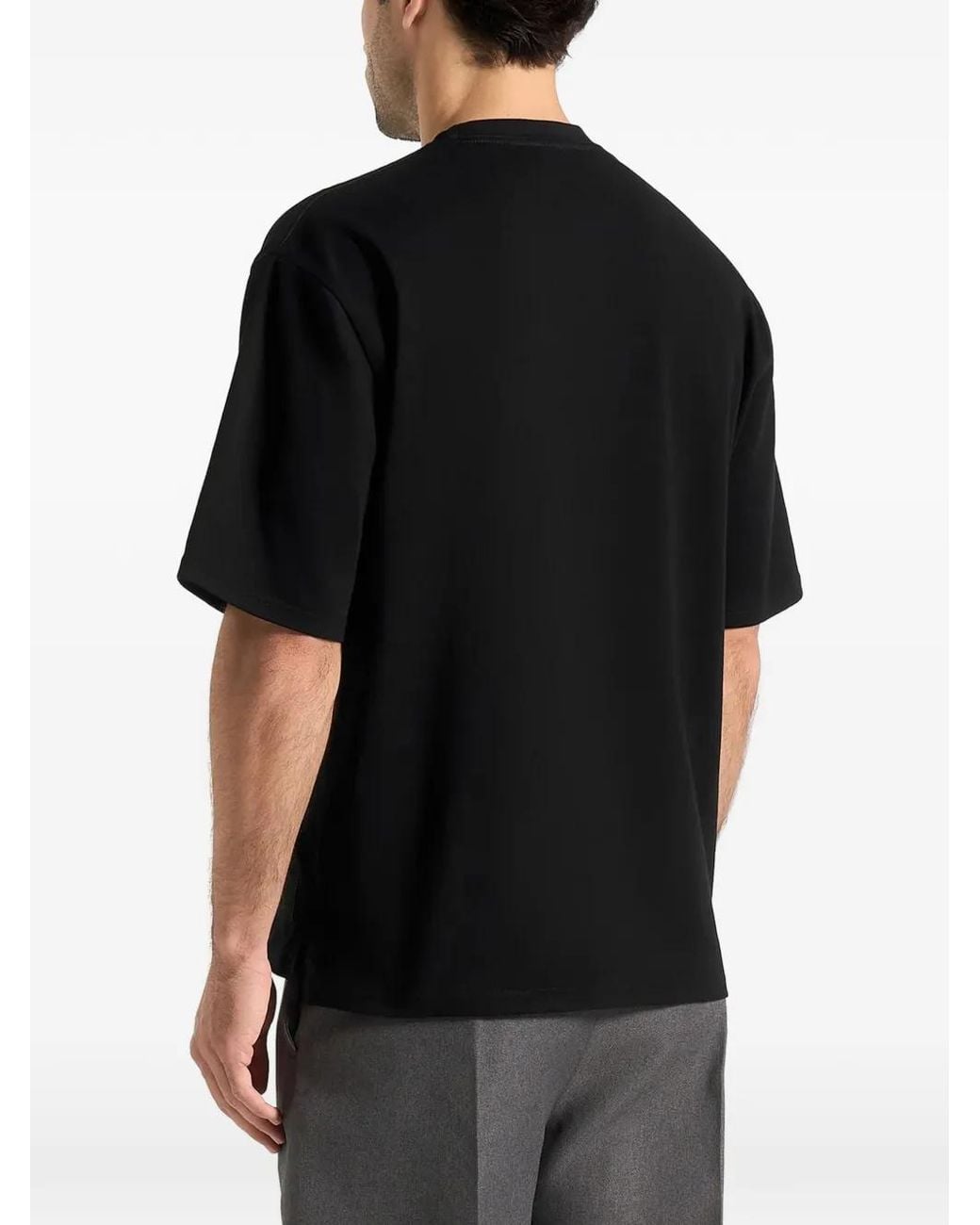 Manière De Voir Black Ts007 for men
