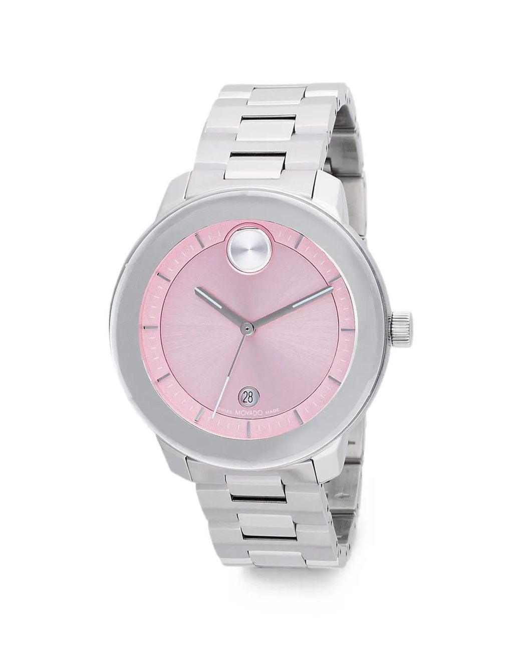 Movado Pink Bold 38Mm Watch for men