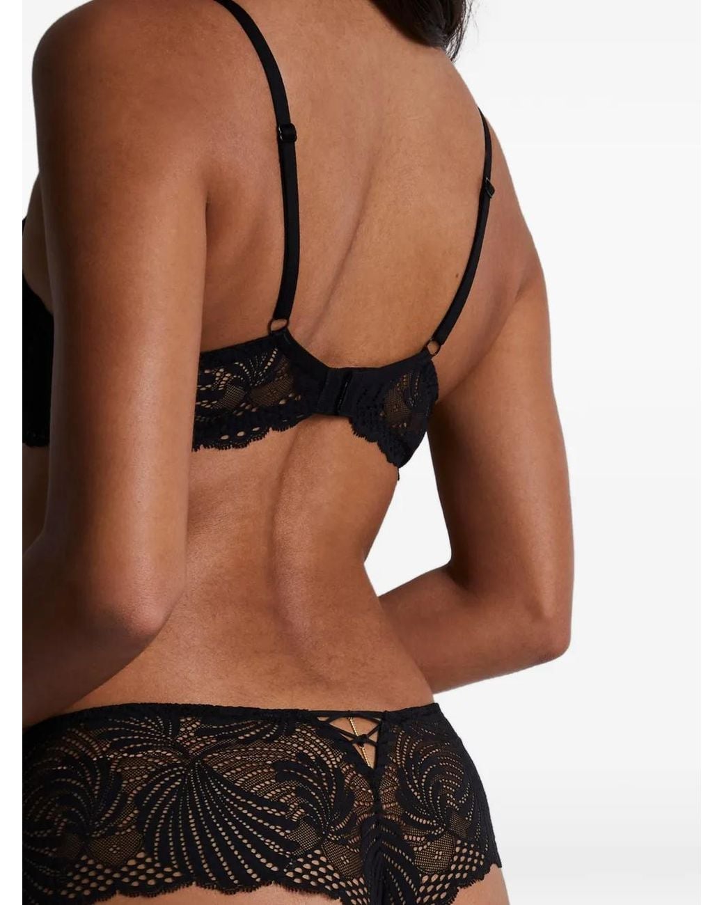 Aubade Black Rythm Of Desire Lace Briefs