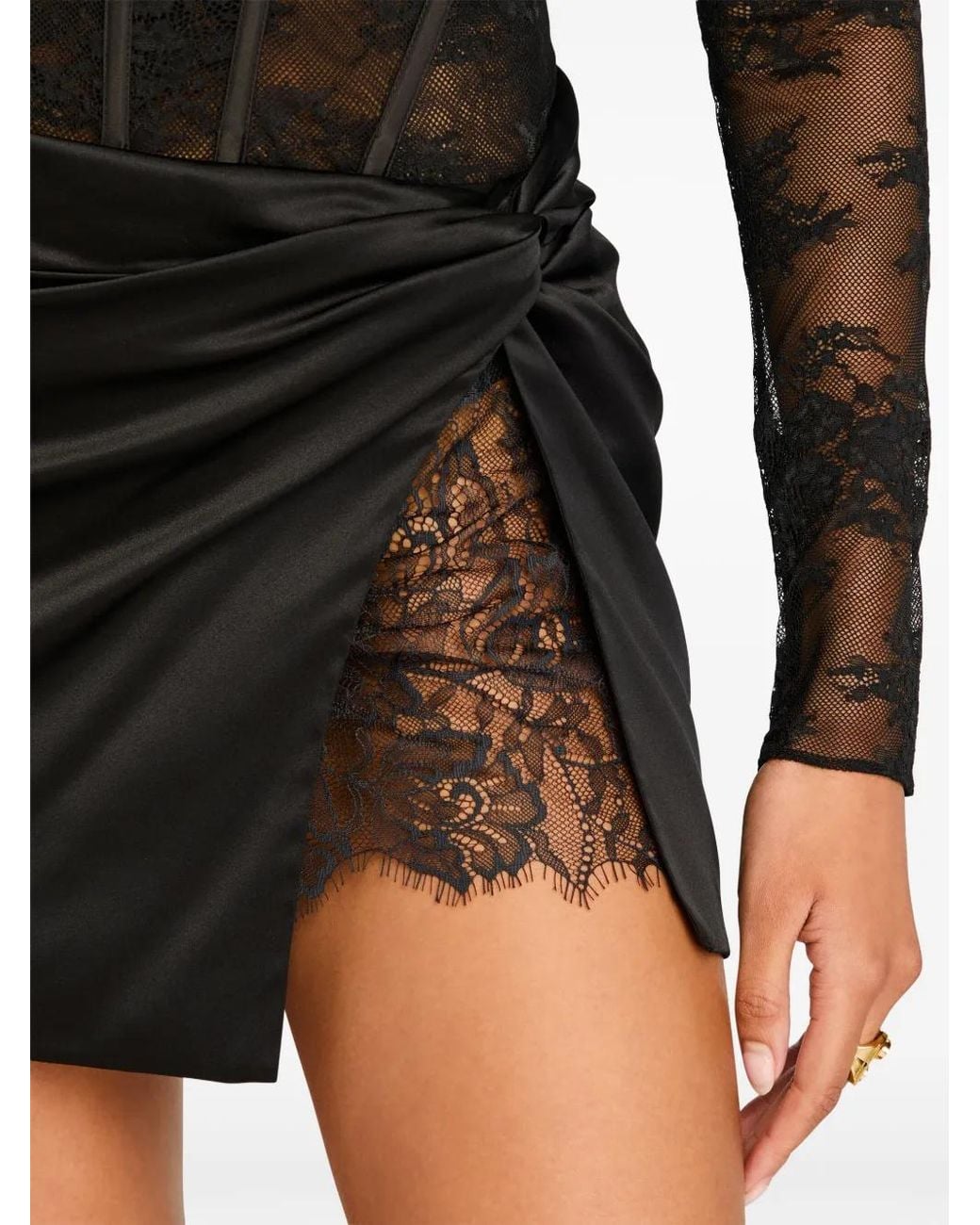 retroféte Black Valentina Bodysuit